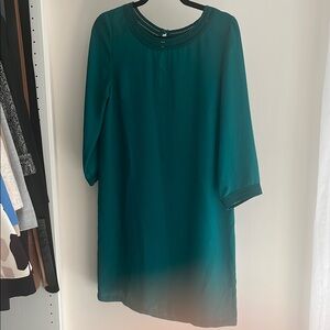 H&M Elegant Teal Women's Shift Dress